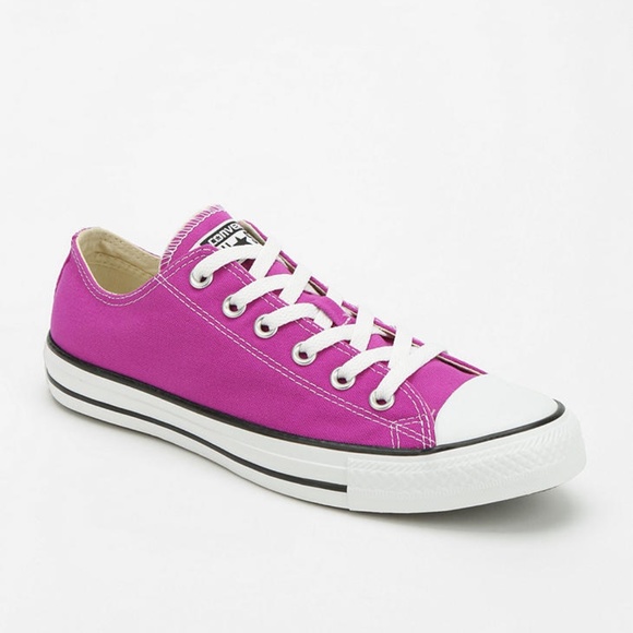 neon purple converse